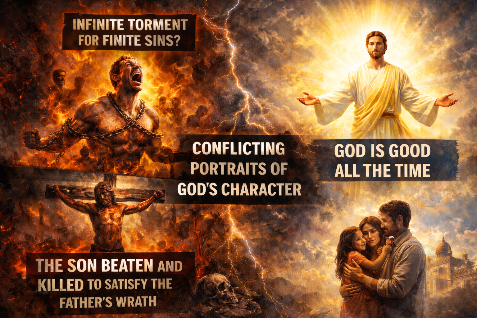 Are eternal conscious torment (ECT) and penal substitutionary atonement (PSA) two of the major attacks on the character of a loving God, and if so, how?