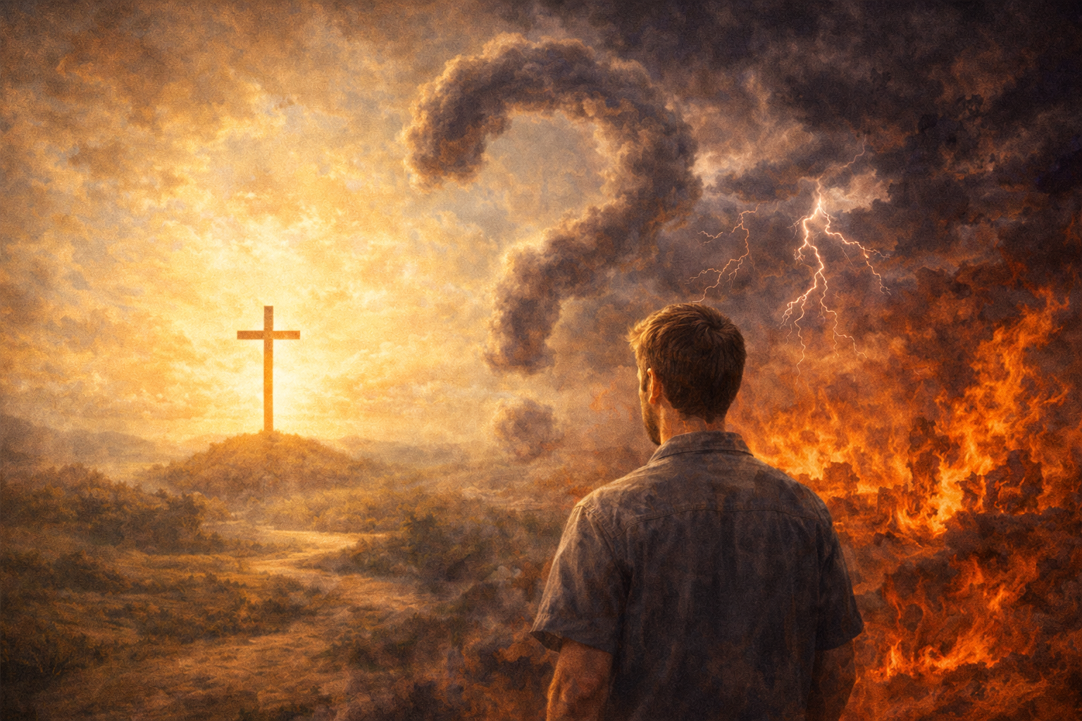 Does the concept of eternal punishment in hell cause some people to become atheists?