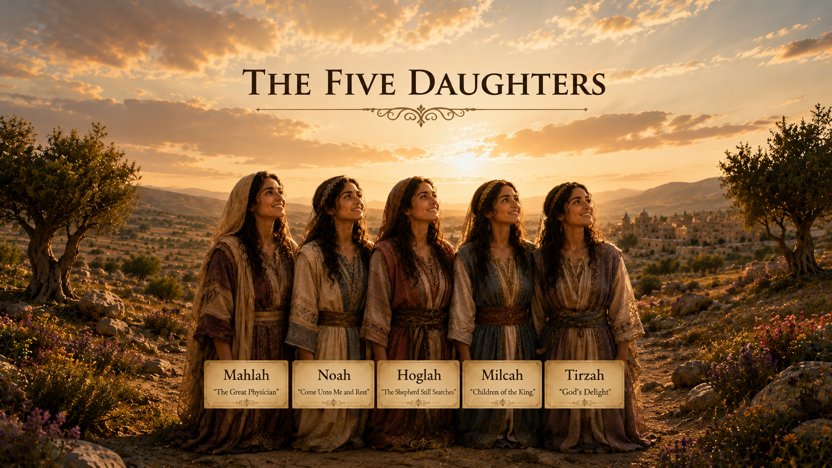 Torah Portion: Numbers 27A – Five Daughters of